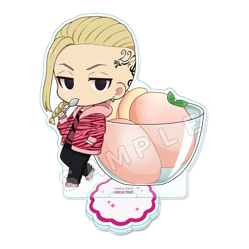 (Goods - Stand Pop) Tokyo Revengers PuchiChoco Mini Acrylic Stand (Ken Ryuguj) Popsicle ver.