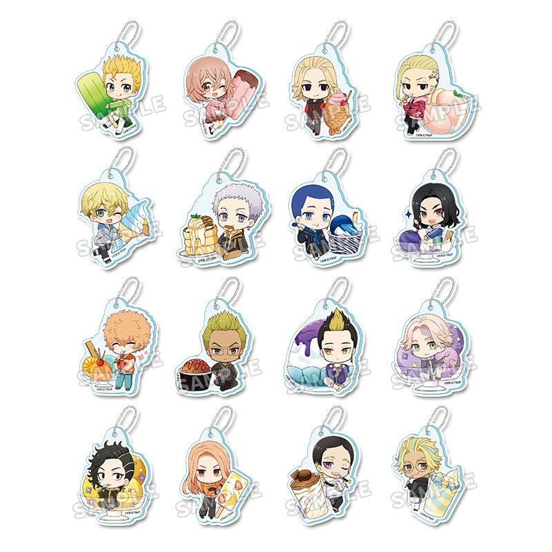 (1BOX=16)(Goods - Key Chain) Tokyo Revengers PuchiChoco Trading Acrylic Key Chain Popsicle ver.