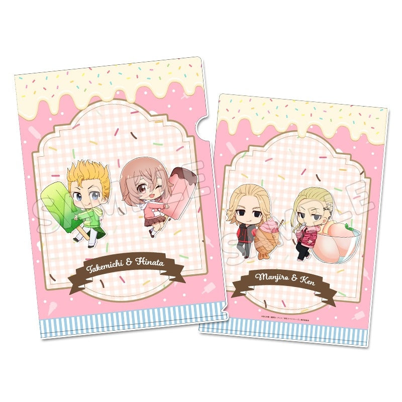 (Goods - Clear File) Tokyo Revengers PuchiChoco Clear File (A) Popsicle ver.