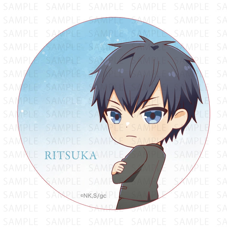 (Goods - Badge) Given the Movie: To the Sea Button Badge (Ritsuka)