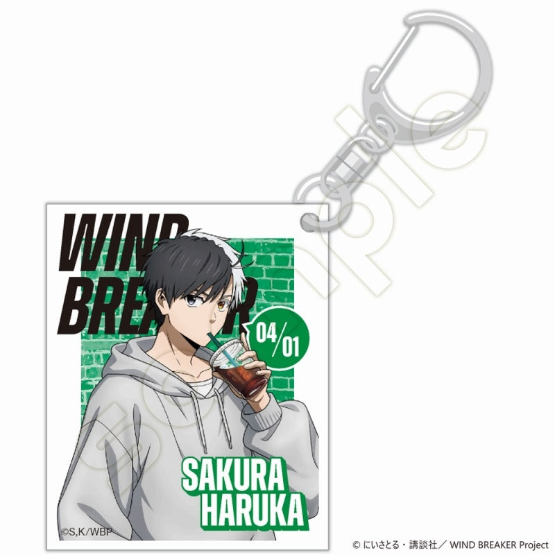 (Goods - Key Chain) WIND BREAKER Acrylic Key Chain Haruka Sakura