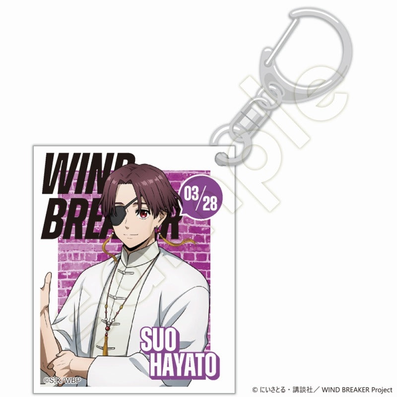 (Goods - Key Chain) WIND BREAKER Acrylic Key Chain Hayato Suo