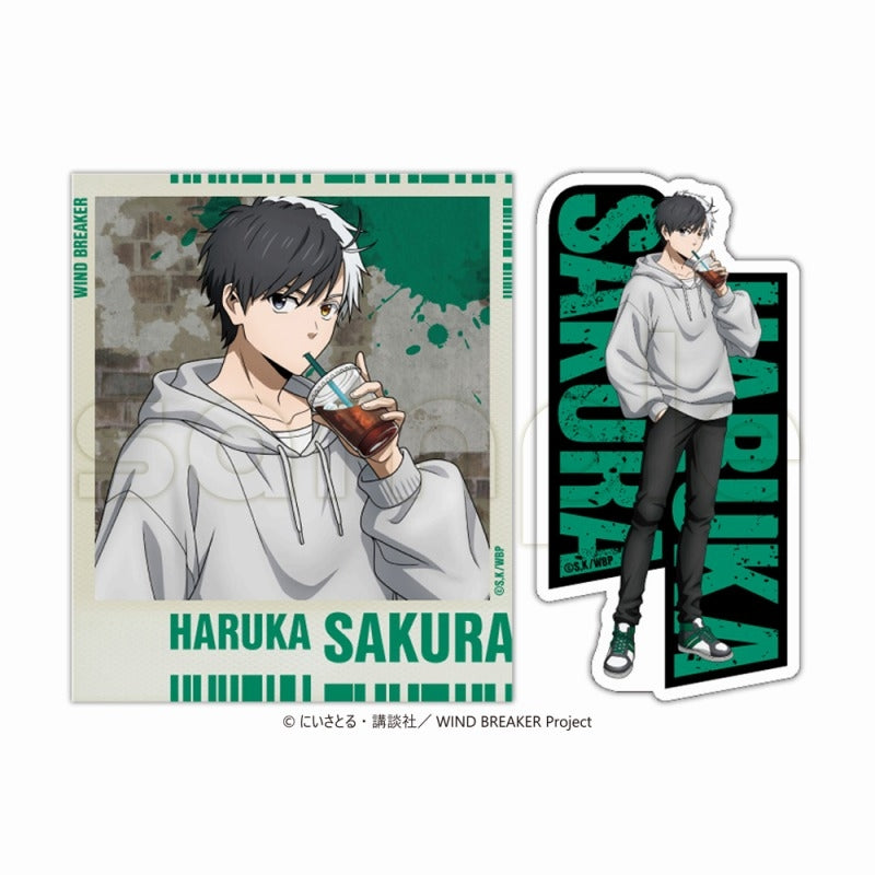 (Goods - Sticker) WIND BREAKER Sticker Set Haruka Sakura