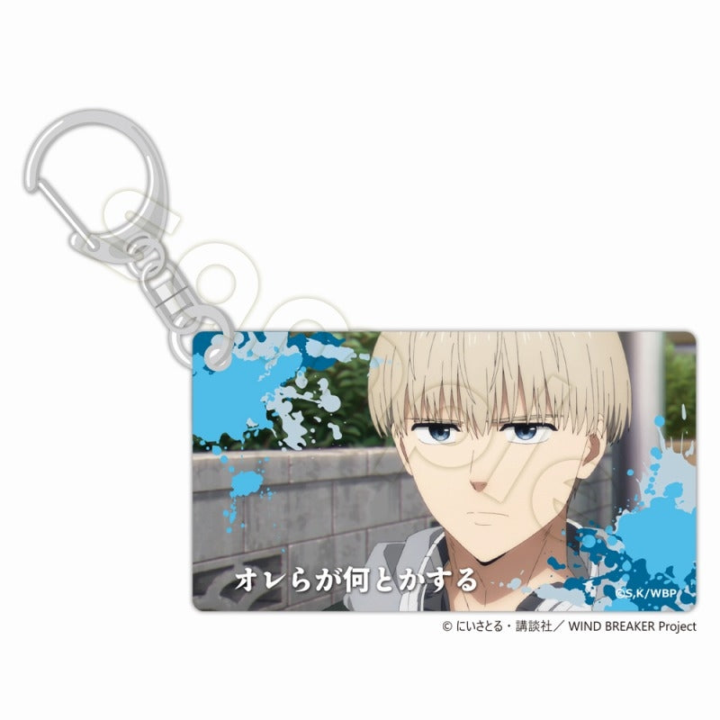 (Goods - Key Chain) WIND BREAKER Sliding Acrylic Key Chain Ren Kaji