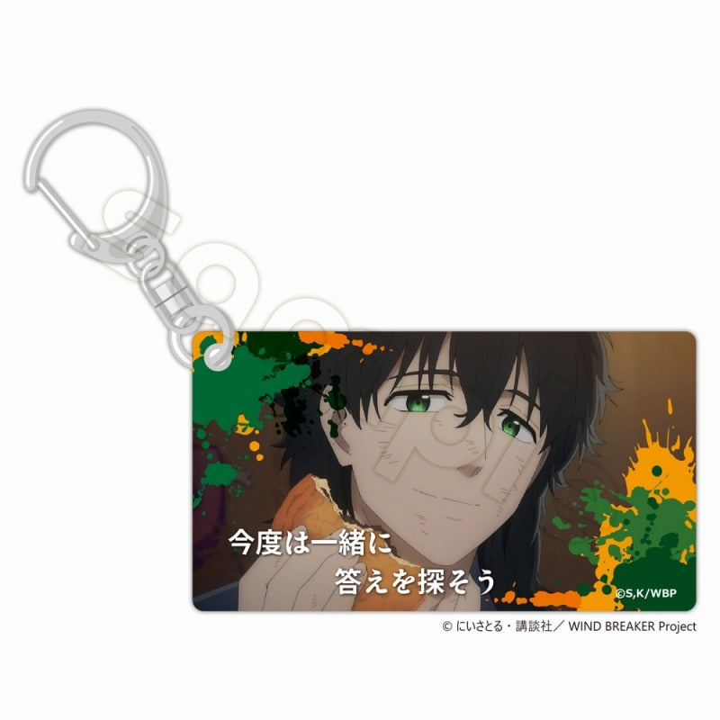 (Goods - Key Chain) WIND BREAKER Sliding Acrylic Key Chain Jo Togame