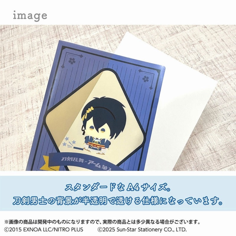 (Goods - Clear File) Touken Ranbu ONLINE Clear File Touken Ranbu ONLINE x ARM Fudeire: Kashuu Kiyomitsu