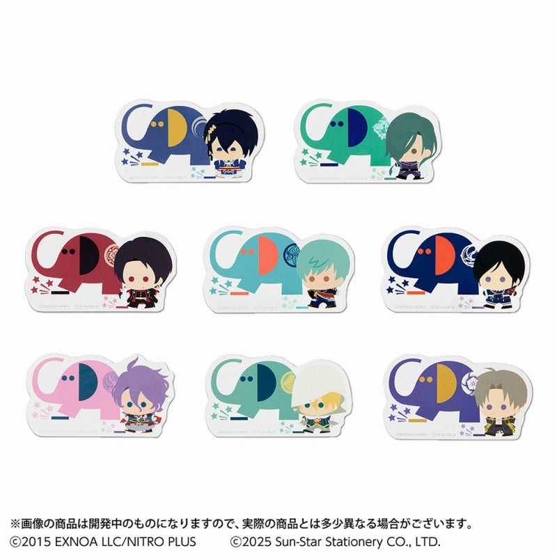 (1BOX=18)(Goods - Sticker) Touken Ranbu ONLINE Sticker Collection Touken Ranbu ONLINE x ARM Fudeire