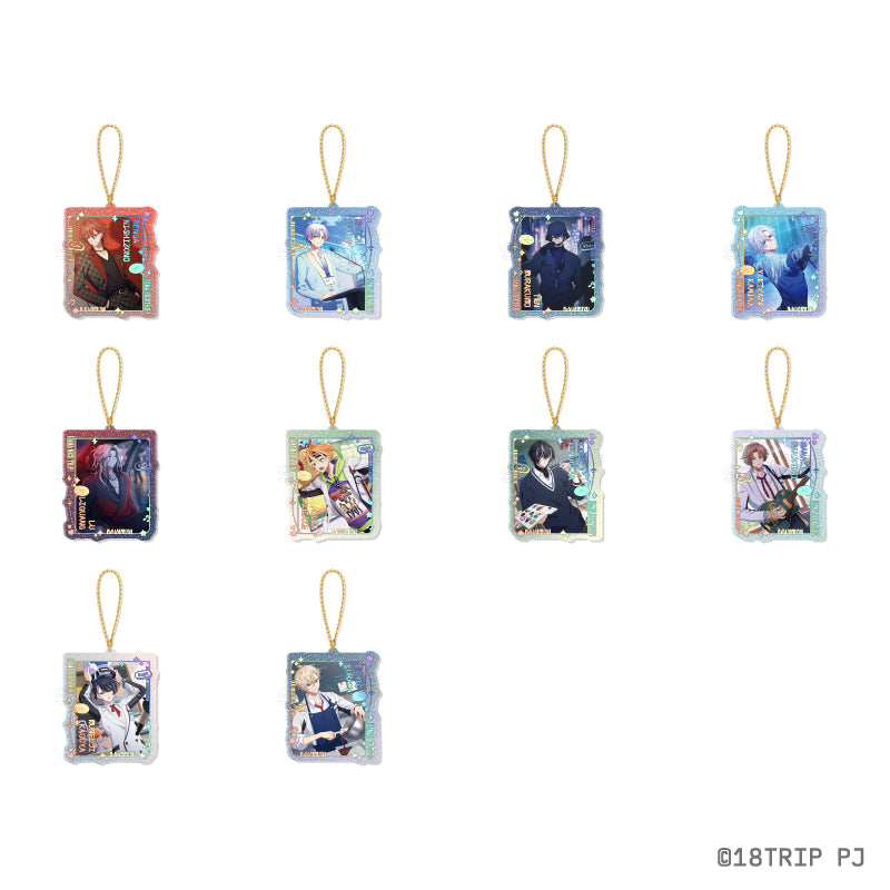 (Goods - Key Chain) 18TRIP Sparkle＊Chain Acrylic Vol.1 1.Renga Nishizono