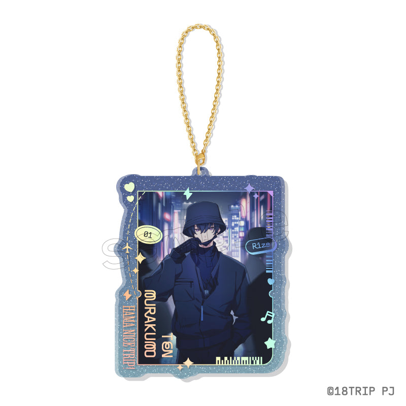 (Goods - Key Chain) 18TRIP Sparkle＊Chain Acrylic Vol.1 3.Ten Murakumo