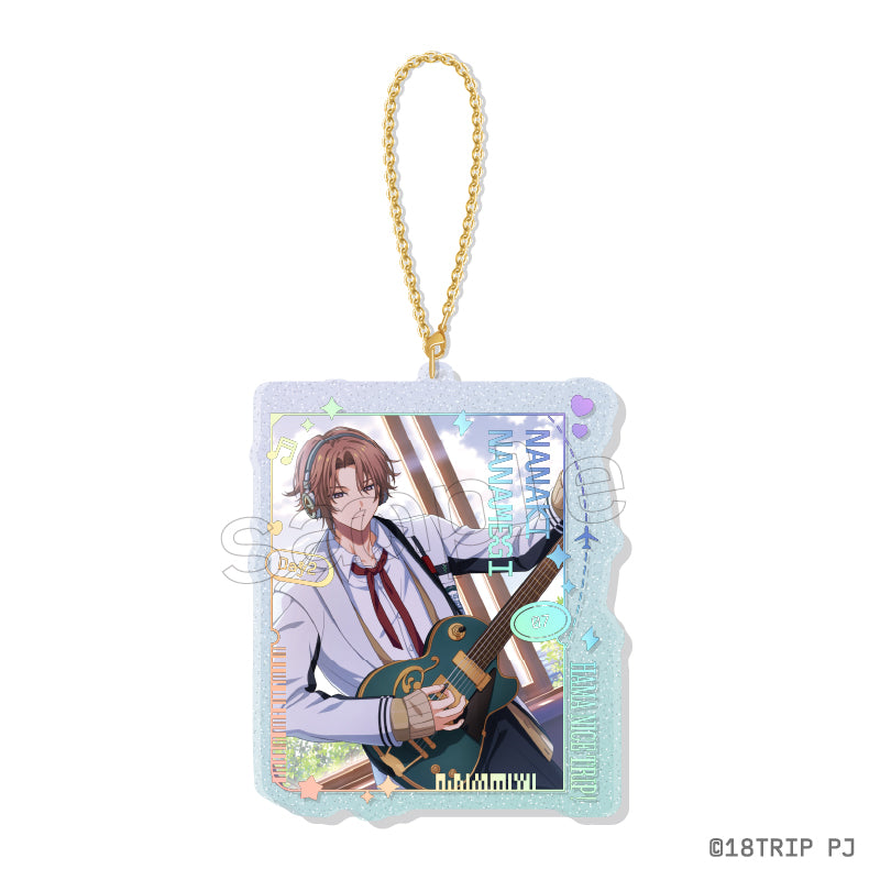 (Goods - Key Chain) 18TRIP Sparkle＊Chain Acrylic Vol.1 8.Nanaki Nanamegi