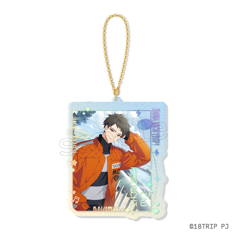 (Goods - Key Chain) 18TRIP Sparkle＊Chain Acrylic Vol.2 4.Tao Kinouchi