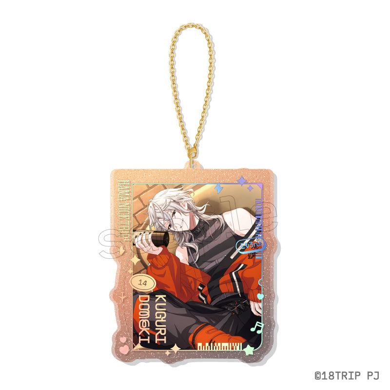 (Goods - Key Chain) 18TRIP Sparkle＊Chain Acrylic Vol.2 5.Kuguri Doumeki