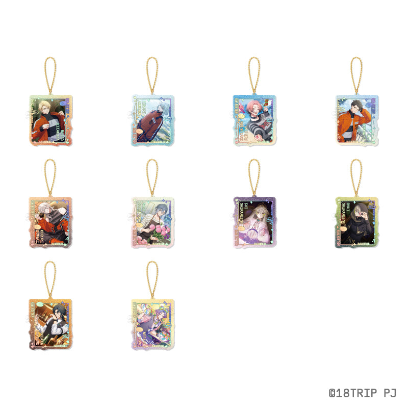 (Goods - Key Chain) 18TRIP Sparkle＊Chain Acrylic Vol.2 5.Kuguri Doumeki