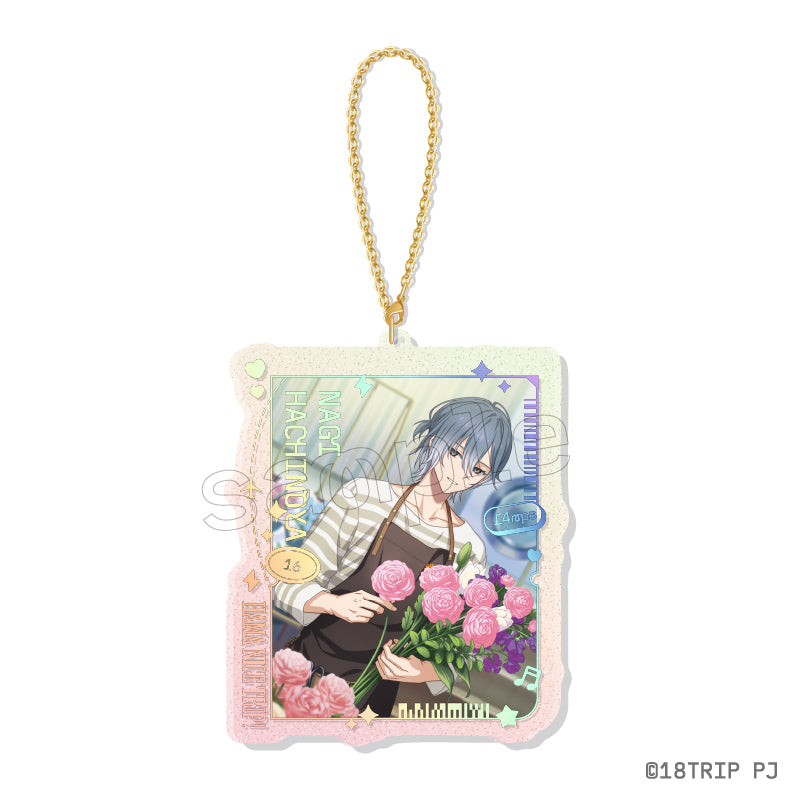 (Goods - Key Chain) 18TRIP Sparkle＊Chain Acrylic Vol.2 6.Nagi Hachinoya