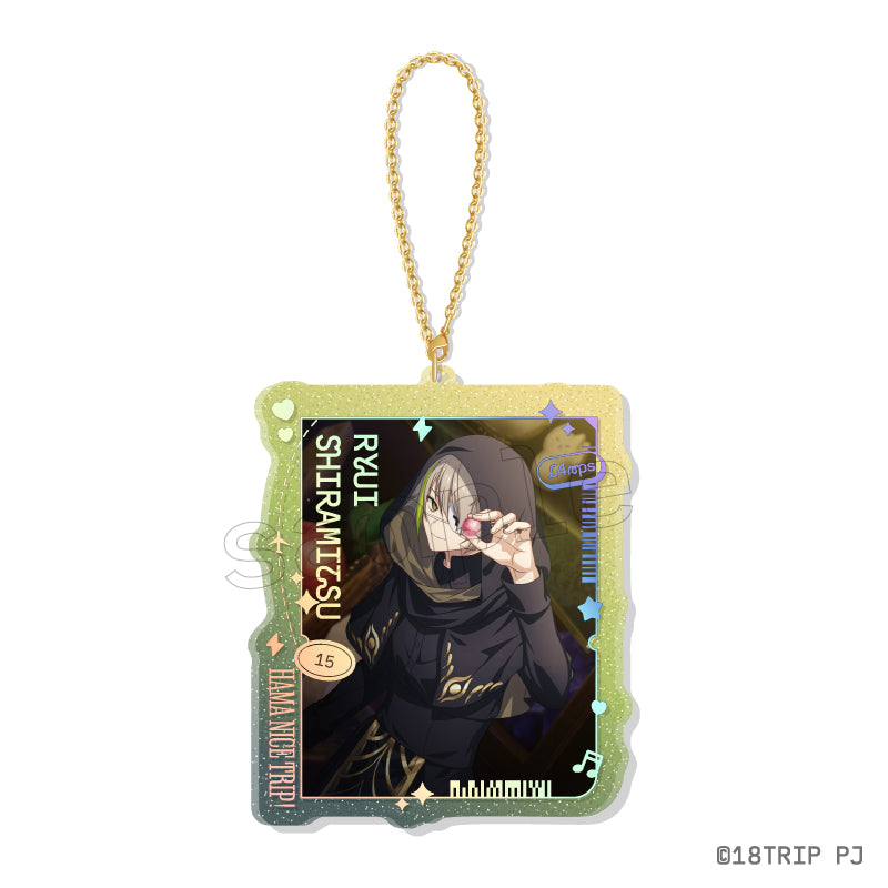 (Goods - Key Chain) 18TRIP Sparkle＊Chain Acrylic Vol.2 8.Ryui Shiramitsu