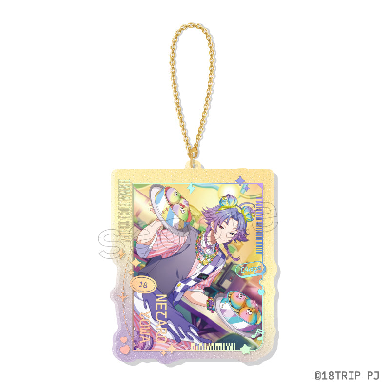 (Goods - Key Chain) 18TRIP Sparkle＊Chain Acrylic Vol.2 10.Netaro Yowa