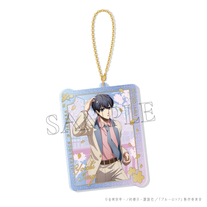 (Goods - Key Chain) Blue Lock SAKURA Sparkle* Chain Acrylic 1. Yoichi Isagi