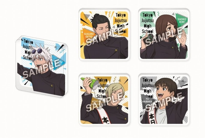 (1BOX=5)(Goods - Ornament) Jujutsu Kaisen Hidden Inventory/Premature Death Arc Party Time Trading Acrylic Block