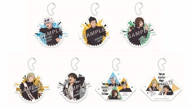 (1BOX=7)(Goods - Key Chain) Jujutsu Kaisen Hidden Inventory/Premature Death Arc Party Time Decorative Acrylic Key Chain