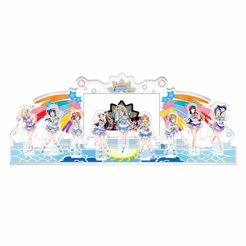 (Goods - Acrylic Stand) Love Live! Sunshine!! Love Live! Hasu no Sora Jogakuin School Idol Club Live Stage Acrylic Diorama Aqours First LoveLive! ~Step! ZERO to ONE~