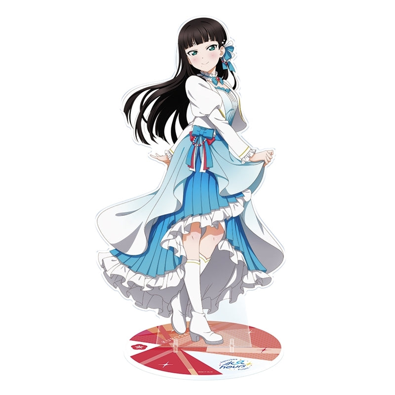 (Goods - Stand Pop) Love Live! Sunshine!! Uranohoshi Girls' High School Store Aqours Uranohoshi Girls' High School Store 9th Anniversary Item 1/4 Scale BIG Acrylic Figure Dia Kurosawa