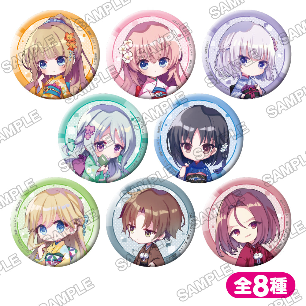 [※Blind](Goods - Badge) Classroom of the Elite Fest 2024 Tradable Tin Badges - Originally Drawn Deformed Illustrations (Total of 8 Types)