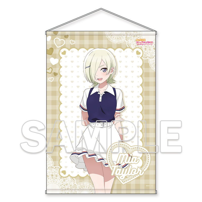 (Goods - Tapestry) Love Live! Nijigasaki High School Idol Club B2-sized Tapestry Ver. NIJIGAKU Love Song Mia Taylor [KYOMAF 2024]