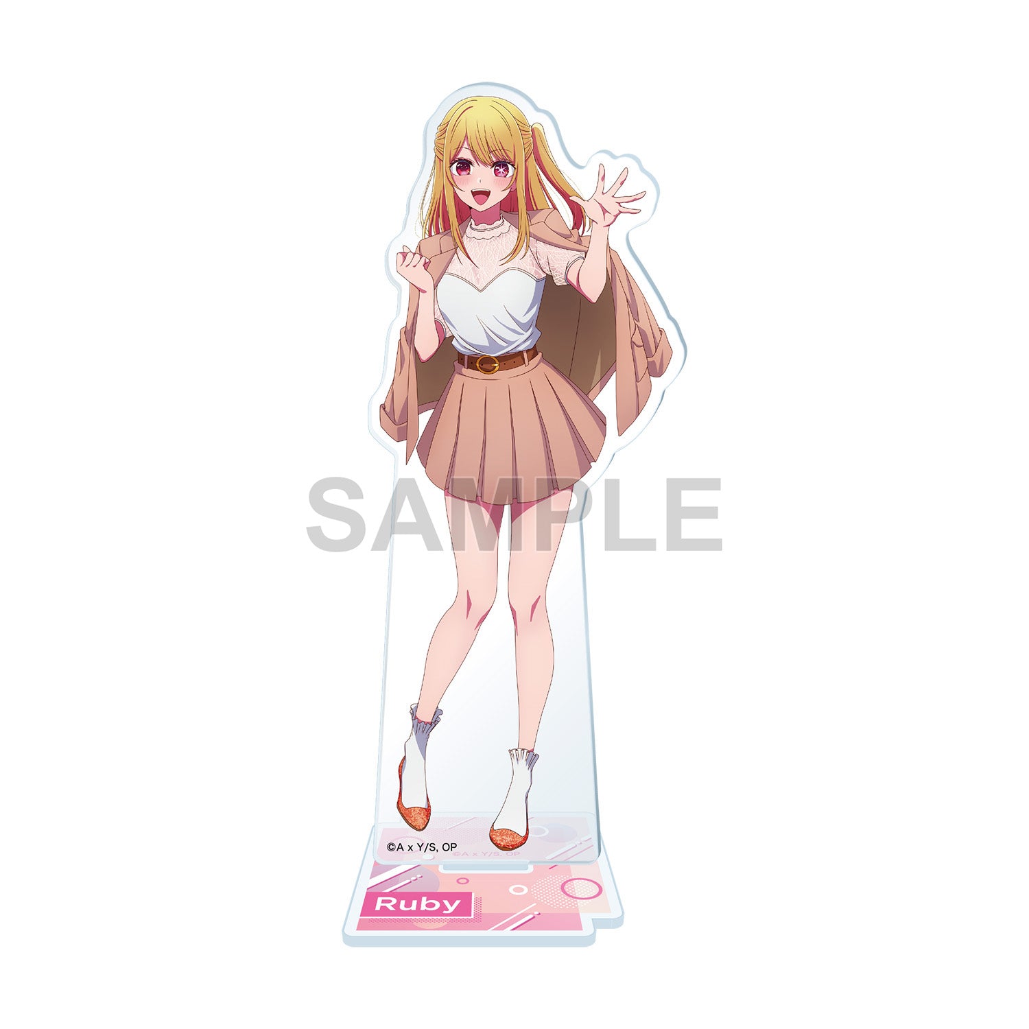 (Goods - Stand Pop) Oshi no Ko Acrylic Stand Figure - Ruby Going Out Ver.