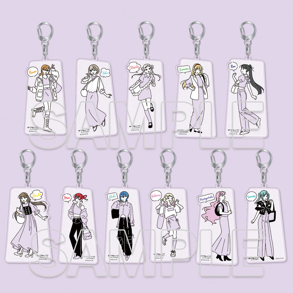 (Goods - Keychain) Love Live! Superstar!! Wear the Seasons on Your Walks. Acrylic Keychain Wien Margarete