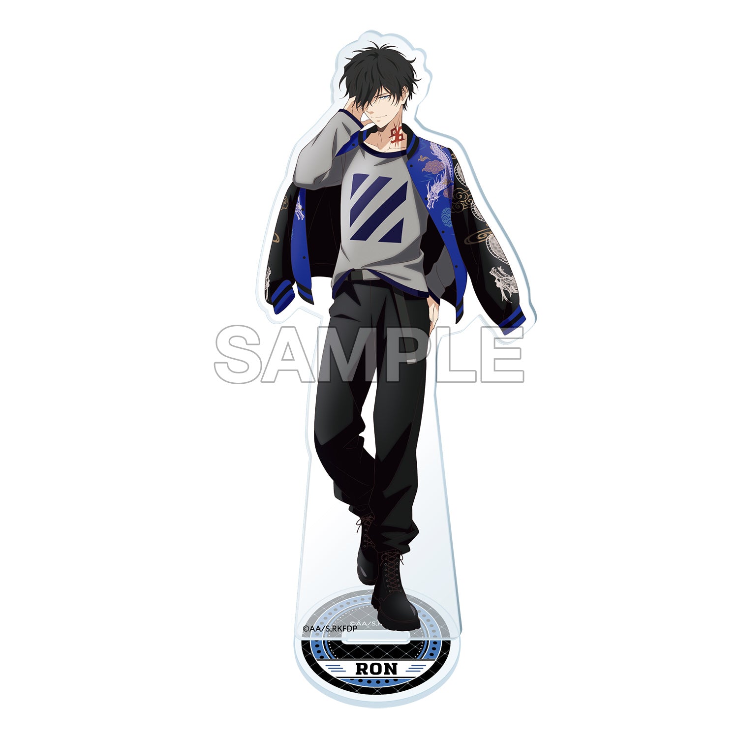 (Goods - Stand Pop) Ron Kamonohashi's Forbidden Deductions Acrylic Stand - Ron Kamonohashi - Sukajan Ver. [Jump Festa 2025]