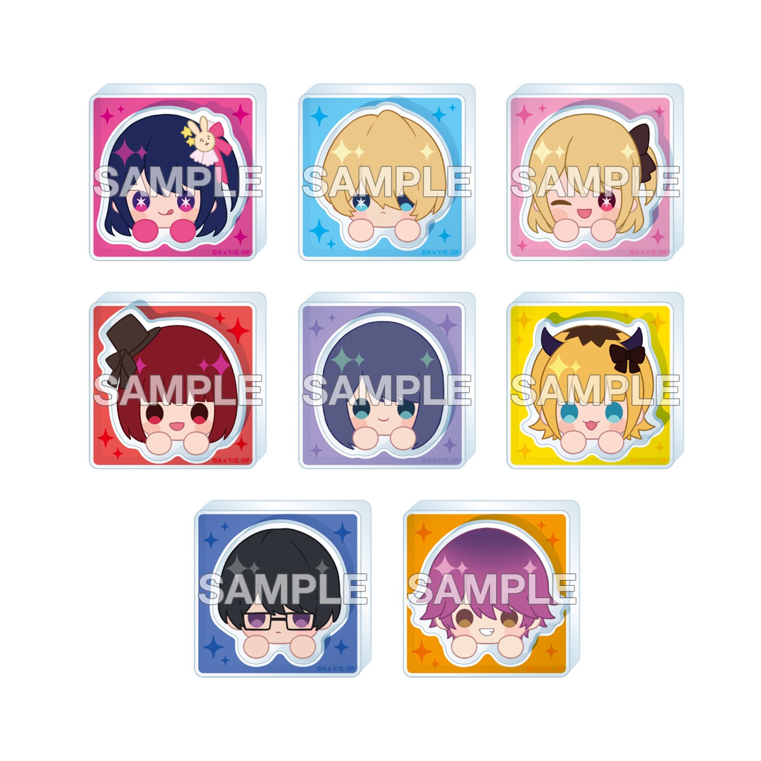 (1BOX=8)(Goods - Ornament) Oshi no Ko Tsumukoro Collection PACK [Jump Festa 2025]