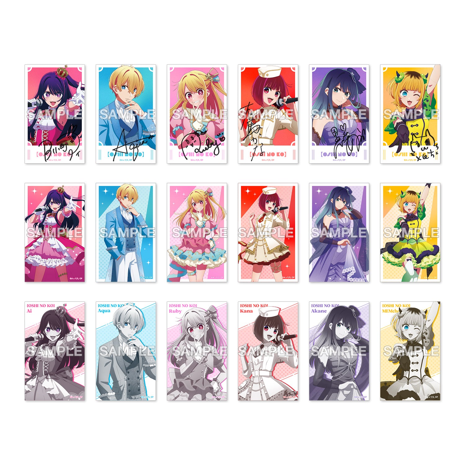 (1BOX=9)(Goods - Bromide) Oshi no Ko Photo Card Collection - Stage Ver. PACK [Jump Festa 2025]