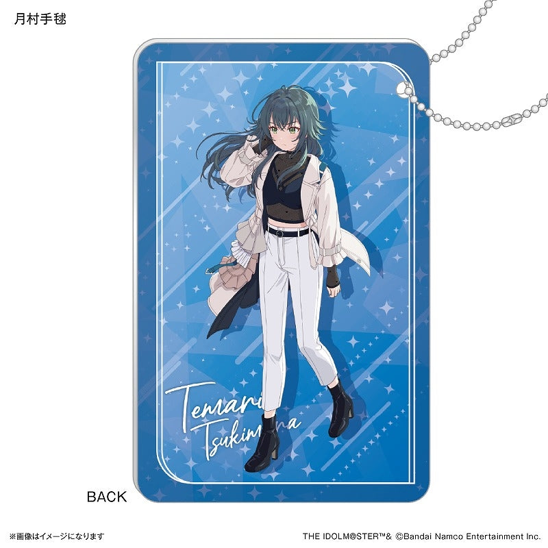 (Goods - Card Case) Gakuen iDOLM@STER Sliding Card Case Temari Tsukimura