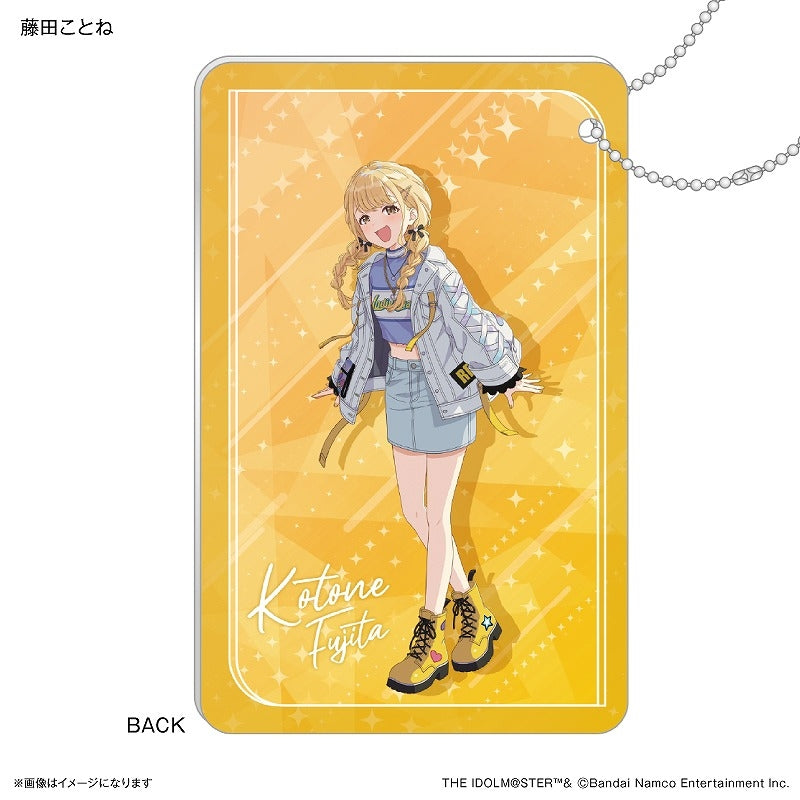 (Goods - Card Case) Gakuen iDOLM@STER Sliding Card Case Kotone Fujita