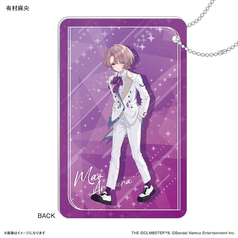 (Goods - Card Case) Gakuen iDOLM@STER Sliding Card Case Mao Arimura