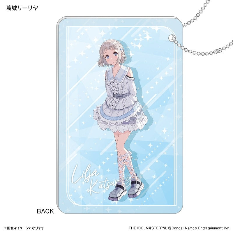 (Goods - Card Case) Gakuen iDOLM@STER Sliding Card Case Lilja Katsuragi