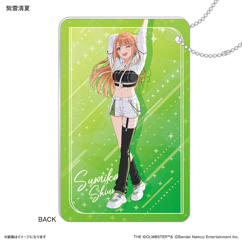 (Goods - Card Case) Gakuen iDOLM@STER Sliding Card Case Sumika Shiun