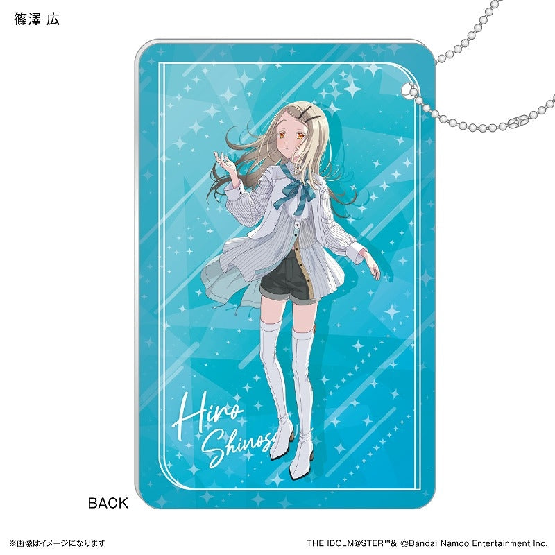 (Goods - Card Case) Gakuen iDOLM@STER Sliding Card Case Hiro Shinosawa