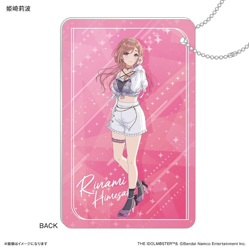 (Goods - Card Case) Gakuen iDOLM@STER Sliding Card Case Rinami Himesaki