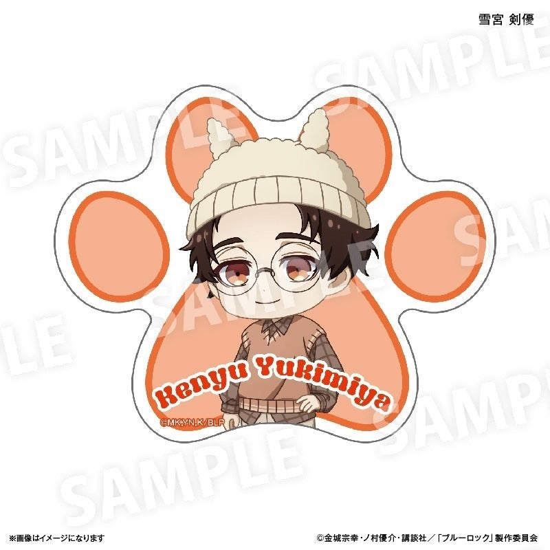 (Goods - Sticker) Blue Lock Animal Ears Beanie Series Vol. 2 Sticker Kenyu Yukimiya