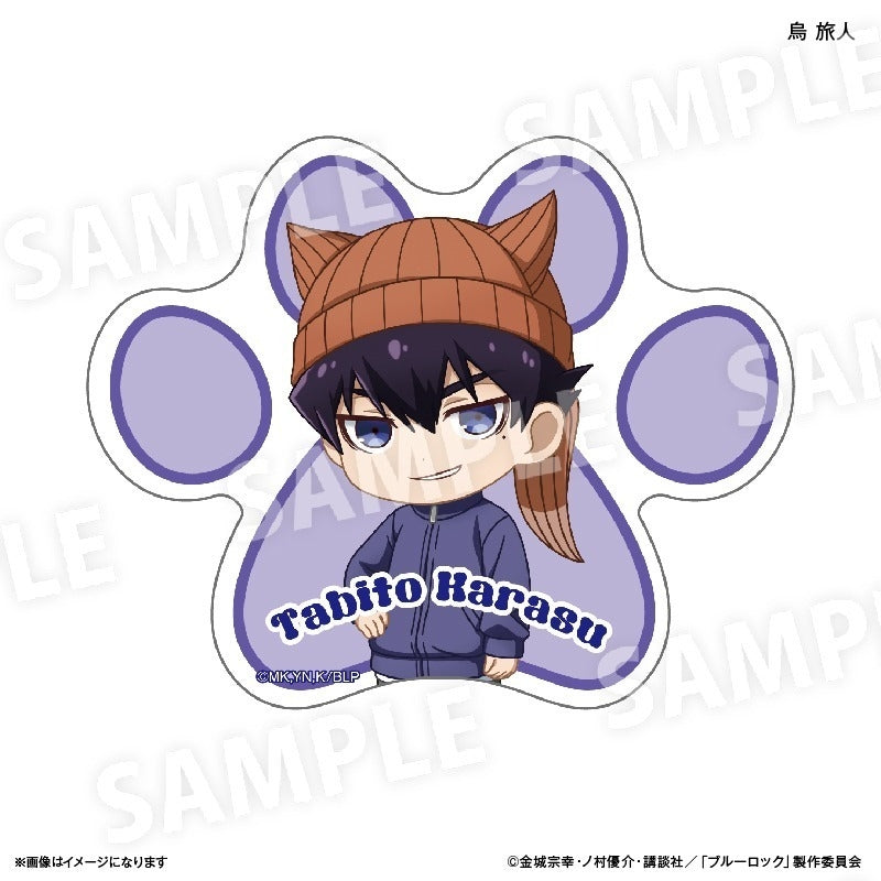 (Goods - Sticker) Blue Lock Animal Ears Beanie Series Vol. 2 Sticker Tabito Karasu