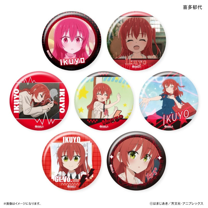 (1BOX=7)(Goods - Badge) Bocchi the Rock! DakeCan - Only Ikuyo Kita - Trading Button Badge (7 Types)