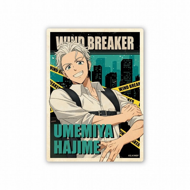 (Goods - Sticker) WIND BREAKER Travel Sticker 2. Umemiya Hajime