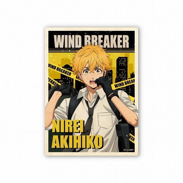 (Goods - Sticker) WIND BREAKER Travel Sticker 3. Akihiko Nirei