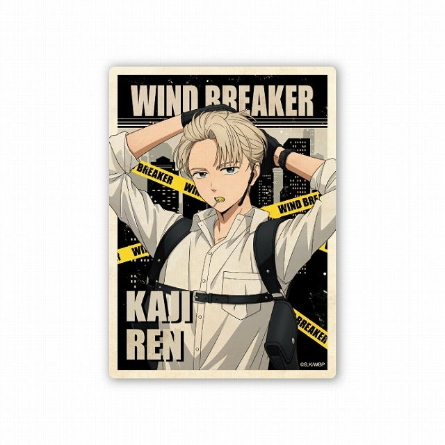 (Goods - Sticker) WIND BREAKER Travel Sticker 6. Ren Kaji