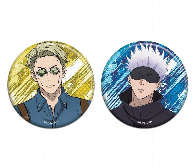 (Goods - Badge) Jujutsu Kaisen Laminated Glitter Button Badge Set B