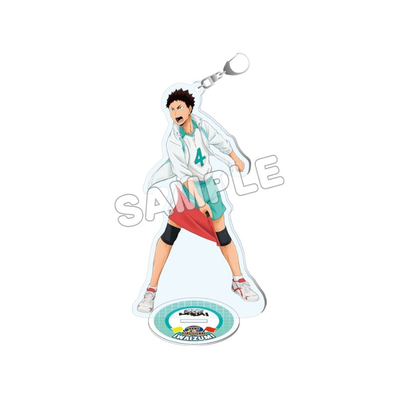 (Goods - Key Chain) Haikyu!! Acrylic Key Chain w/Stand Hajime Iwaizumi (Re-release)