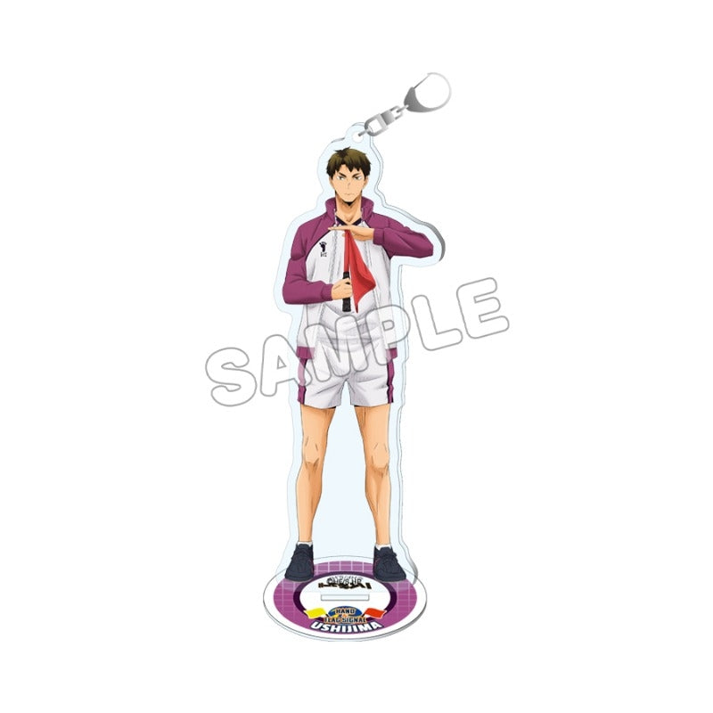 (Goods - Key Chain) Haikyu!! Acrylic Key Chain w/Stand Wakatoshi Ushijima (Re-release)