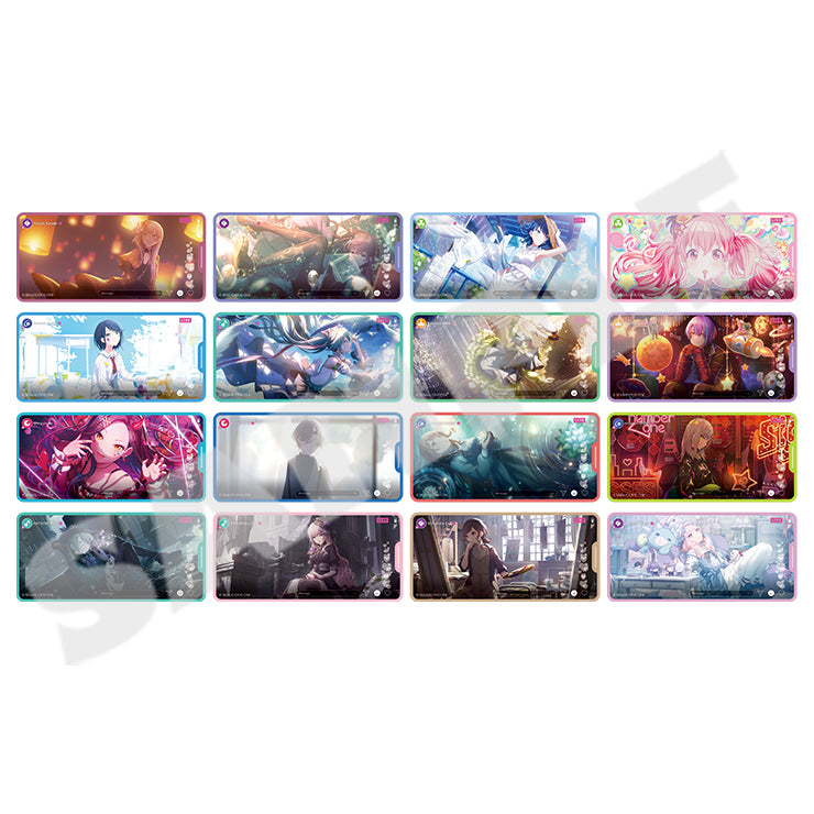 (1BOX=8)(Goods - Sticker) Hatsune Miku: Colorful Stage! Memosti Collection Colorful Festival (32 Types Total + Rare)