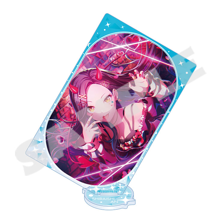 (Goods - Stand Pop) Hatsune Miku: Colorful Stage! Colorful Festival Card-shaped Acrylic Stand An Shiraishi